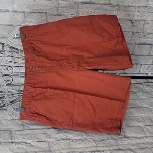 COVINGTON Red Elastic Waist Men's Shorts Size‎ 36 NWT